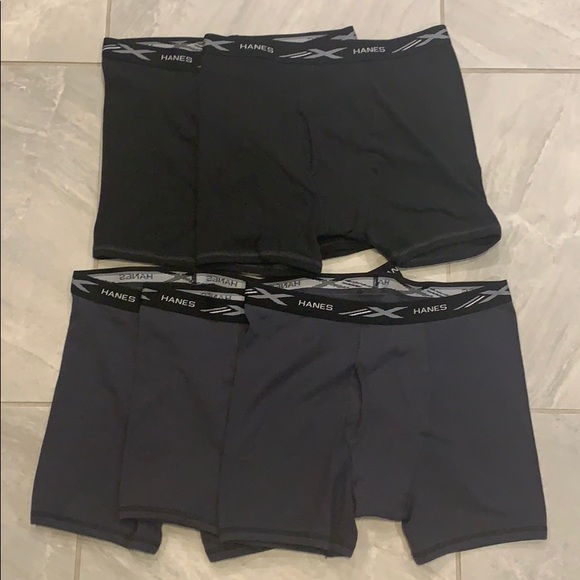 Hanes Other - Hanes X-Temp Men’s Boxer Brief Pack NWOT 5 pairs